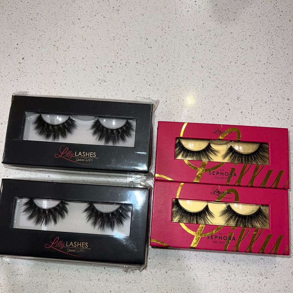 4 PAIRS OF LILLY LASHES